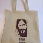 bolsa con imagen de Jesus 