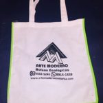 bolsa ecologica con vivo de colores 